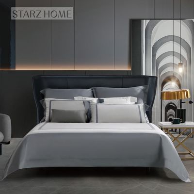 60S 80S 100S Cotton Jacquard Duvet Cover Sets para coleção de design de roupas de cama de luxo