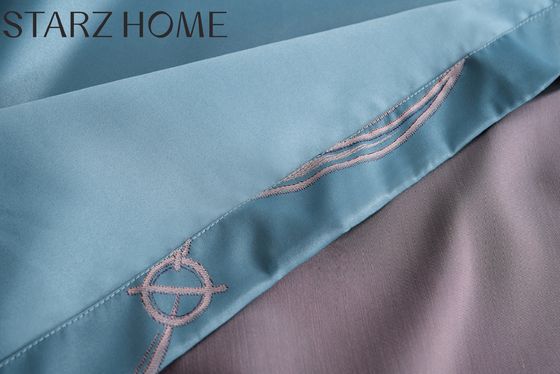 300TC Viscose algodão Jacquard 4Pcs Bedding Sets para uma experiência de sono confortável