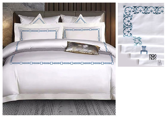 4 Pcs Luxury Designs Set de roupa de cama impressa Tipo de roupa de cama de casamento Kit de quatro peças