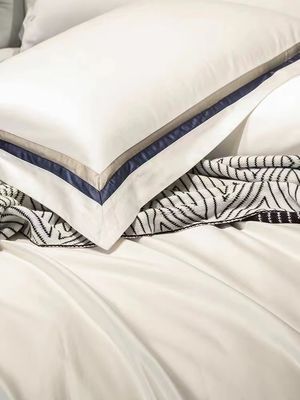 Personaliza a tua casa com o conjunto de algodão puro de Mercury, de seis peças, de cor luxuosa e sólida.