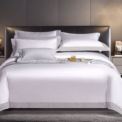 60 Tecido Contagem Sete de colchão de verão 2023 roupa de cama de luxo Sete de cama 100% algodão para casa de hotel