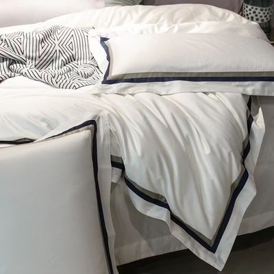 Personaliza a tua casa com o conjunto de algodão puro de Mercury, de seis peças, de cor luxuosa e sólida.