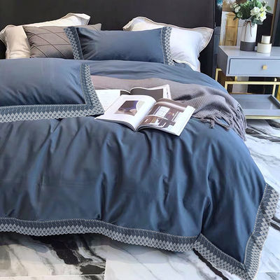 60 Tecido Contagem Sete de colchão de verão 2023 roupa de cama de luxo Sete de cama 100% algodão para casa de hotel
