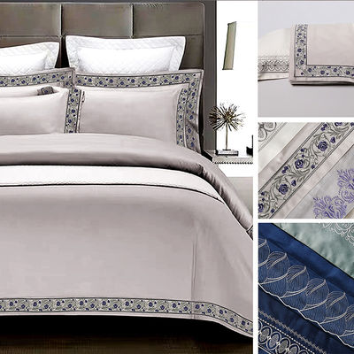 60 Tecido Contagem Sete de colchão de verão 2023 roupa de cama de luxo Sete de cama 100% algodão para casa de hotel