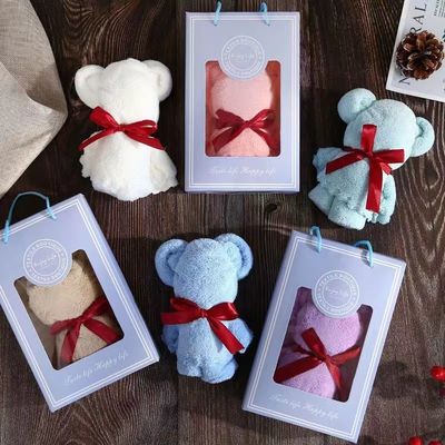 Toalha suave para pele para casamento presente de Natal embalagem personalizada logotipo souvenir