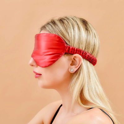 Modern Simplicity Style Mulberry Silk Sleep Blindfold com logotipo personalizado