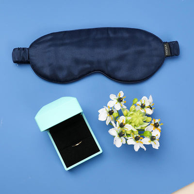 Modern Simplicity Style Mulberry Silk Sleep Blindfold com logotipo personalizado