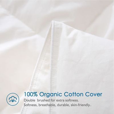 Customizado Suave e Quente Branco Lavado Algodão Pato Baixo Pato Baixo Quebra-cabeça para todas as estações