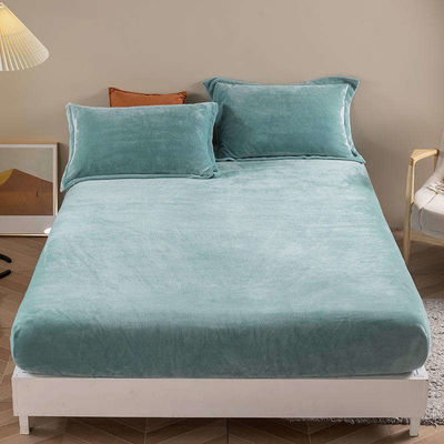 Cor personalizada Lençóis de cama 100% de algodão Set de lençóis para todas as estações em roupas de cama de luxo
