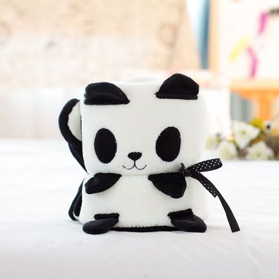 Molido 220g Bebê Enrolado Colar Engraçado Animais Cartoon Velo Plush Colar para Cama