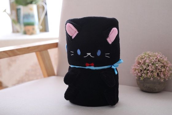 Molido 220g Bebê Enrolado Colar Engraçado Animais Cartoon Velo Plush Colar para Cama