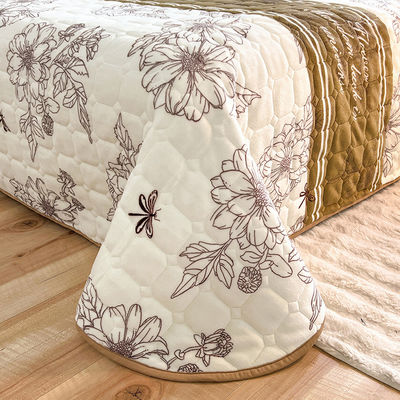 Quilt de Inverno Quarteto de 4 peças de lã de cordeiro e lã de leite