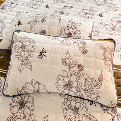 Quilt de Inverno Quarteto de 4 peças de lã de cordeiro e lã de leite