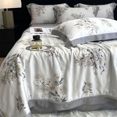 Padrões Nacionais Grau de Resistência à Cor 300TC/60S*60S Tencel Bedding Sets para o Mercado de Dubai