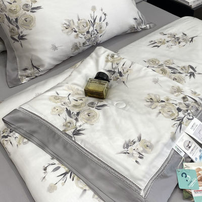Padrões Nacionais Grau de Resistência à Cor 300TC/60S*60S Tencel Bedding Sets para o Mercado de Dubai