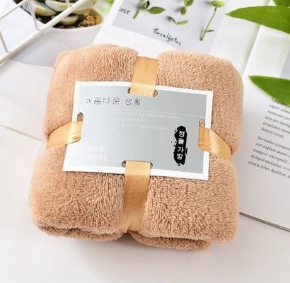 Serviço OEM Customizável Banho de Luxo Bebê Ultra-Fina Toalha Facial de Fibra para Adultos