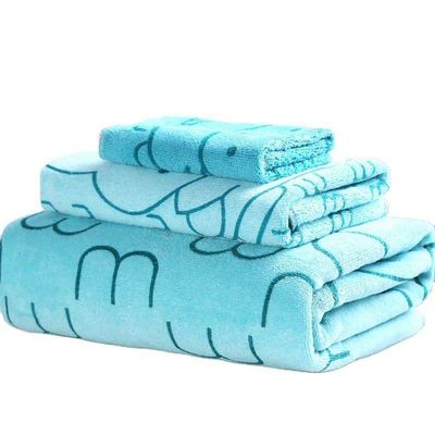 Vende diretamente Microfibra 3 peças Toalha Conjunto Custom Toalha de banho Conjunto de presente Todas as vantagens
