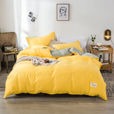 Contagem de fios 100% de algodão Cama de cama Lenços de cobertor Quilt Cama de cama conjunto Cobrir lençóis 233TC