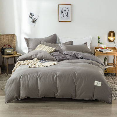Contagem de fios 100% de algodão Cama de cama Lenços de cobertor Quilt Cama de cama conjunto Cobrir lençóis 233TC