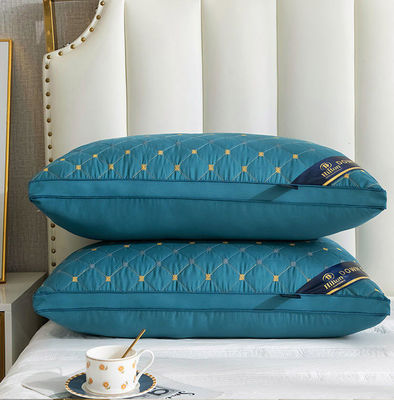1.5-2 Kg Hilton almofada dupla linha personalizada e suave almofadas de cama de hotel para descontos quentes