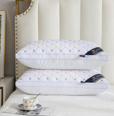 1.5-2 Kg Hilton almofada dupla linha personalizada e suave almofadas de cama de hotel para descontos quentes