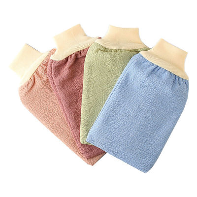 Esfoliação Brush Mitts para turco Scrubs Banho Remover de pele morta em forma retangular