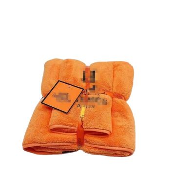 Toalhas de algodão de malha suave confortável conjunto de presente para banheiro retângulo e elegante