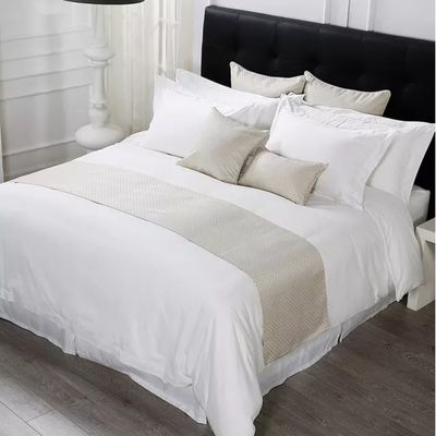 Setes de cobertores de cama Setes de lençóis de luxo em algodão 100% para lençóis de cama de tamanho duplo