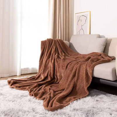 Office Nap Flannel Coral Fleece Throw aquecimento cobertor para Inverno Design personalizado