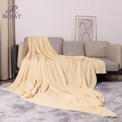 Office Nap Flannel Coral Fleece Throw aquecimento cobertor para Inverno Design personalizado