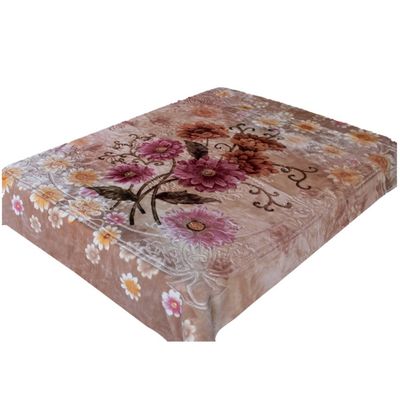 1kg-6kg Peso pesado Mink Raschel cobertor para Inverno padrão de camada única e dupla