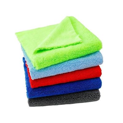 Toalha de microfibra de 40*40 cm de espessura multi-ultra absorvente de secagem rápida sem bordas para veículos