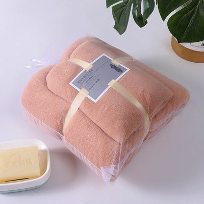 Adultos e Crianças Toalha para o Rosto e Mão Conjuntos Toalhas de Veludo de Coral Soft Absorvente para todas as idades