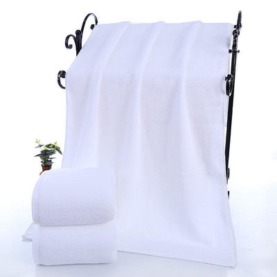Toalha espessa de algodão 100% 80*180cm Multi Size 21S Toalha de banho branca macia 600g para verão