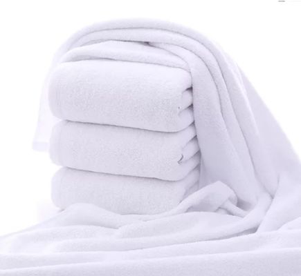 Toalha espessa de algodão 100% 80*180cm Multi Size 21S Toalha de banho branca macia 600g para verão