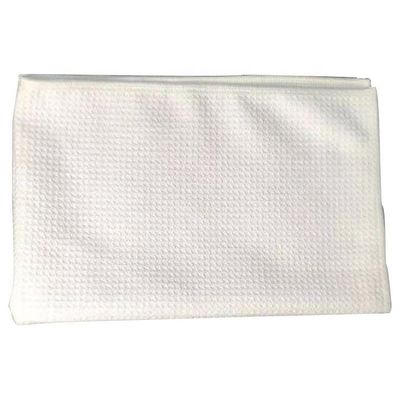 Toalha de chá de tecido de waffle branco sublimação Toalha de cozinha em branco para impressão personalizada