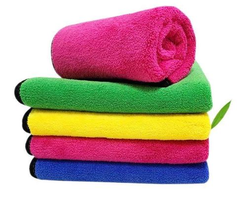Toalha de microfibra retangular 30*40 500g para remoção de maquiagem super absorvente
