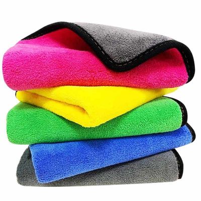 Toalha de microfibra retangular 30*40 500g para remoção de maquiagem super absorvente