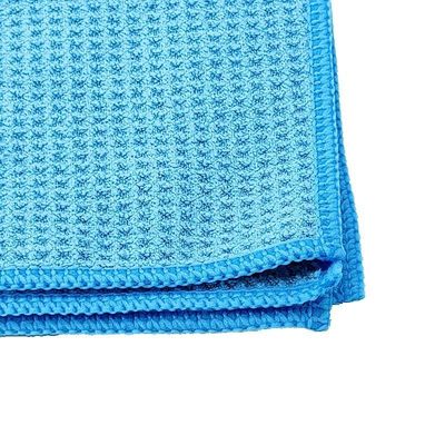 Produto de higiene do automóvel de microfibra de poliéster 380 GSM Toalhas de secagem de tecido de waffle