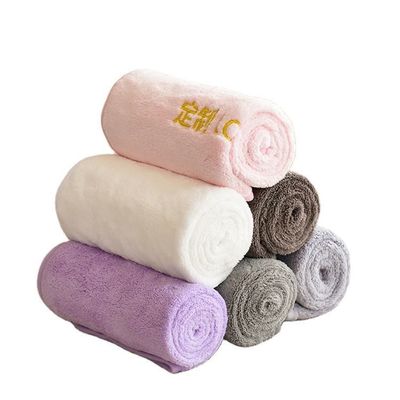 Toalha de salão de cabelo turbante de secagem rápida toalha de cabelo para fácil cuidado e microfibra Ultra Plush