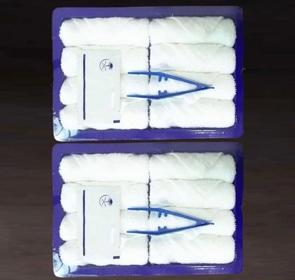 25*25cm Logotipo Avião Branco Toalha de Paleta de Algodão Antipilling e Fada de Rugas Cuidados Fácil