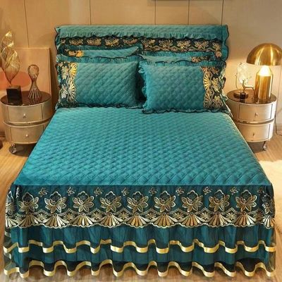 4 peças de lençol plano almofada cobertor de cama luxo bordado roupa de cama conjunto para hotel