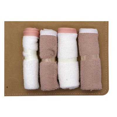 Home Baby Bath Set 6 peças com esponja de toalha suave e toalha de lavagem incluída