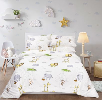 130 * 70 Set de roupa de cama de densidade de tecido com padrão geométrico e design personalizado