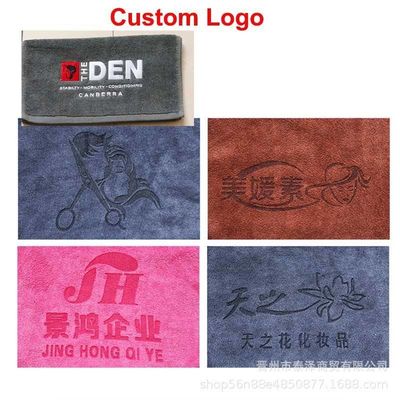 Logotipo personalizado Microfibra Soft Sports Sweat Towels para Gym Fitness Workout em amostras