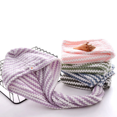 Square Magic Super Absorvente Microfibra Toalha de cabelo para Mulheres Turbanto de secagem rápida Turbanto de secagem de cabelo