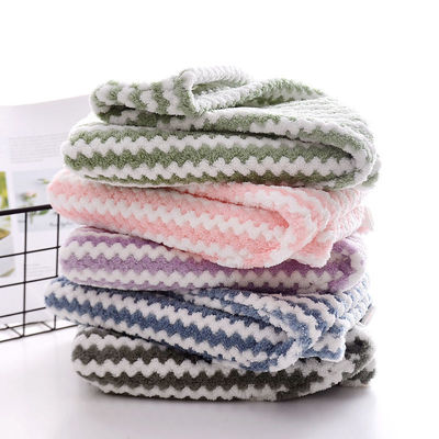 Square Magic Super Absorvente Microfibra Toalha de cabelo para Mulheres Turbanto de secagem rápida Turbanto de secagem de cabelo