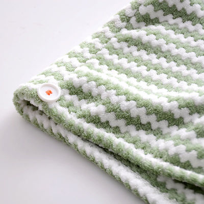 Square Magic Super Absorvente Microfibra Toalha de cabelo para Mulheres Turbanto de secagem rápida Turbanto de secagem de cabelo