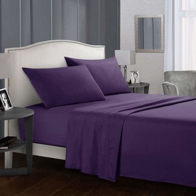 Impressão de tela rotativa de tecido de cama de microfibra macia 2 PCS por conjunto para o seu quarto