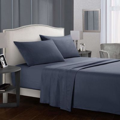 Impressão de tela rotativa de tecido de cama de microfibra macia 2 PCS por conjunto para o seu quarto